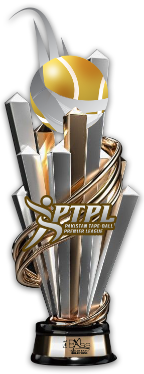 PTPL 2025 Trophy – Pakistan Tape Ball Premier League Champion Trophy