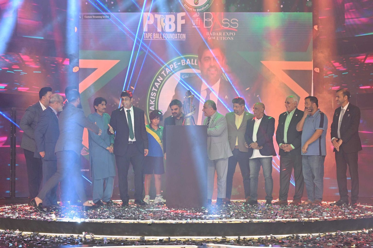 Pakistan Tape Ball Premier League – Official PTPL Logo and Branding